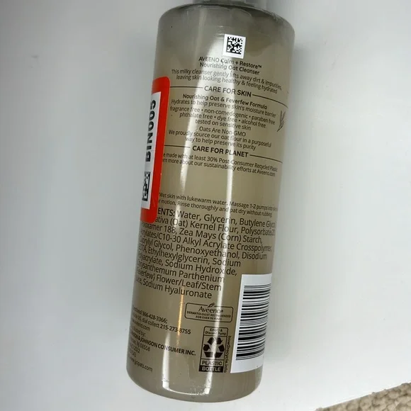 Aveeno calm & restore nourishing oat cleanser New - Picture 3 of 6